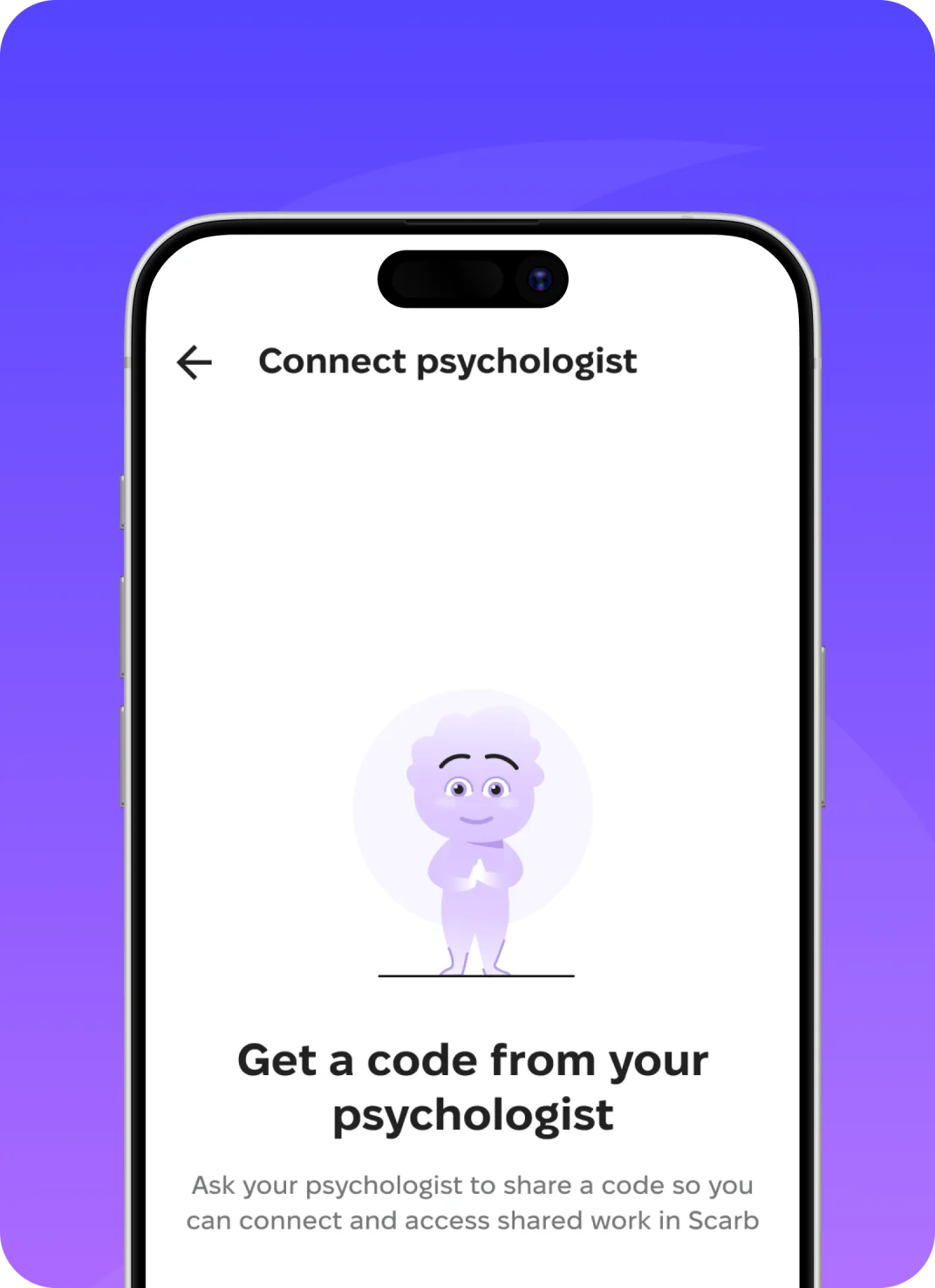 Connect your psychologist to Scarb