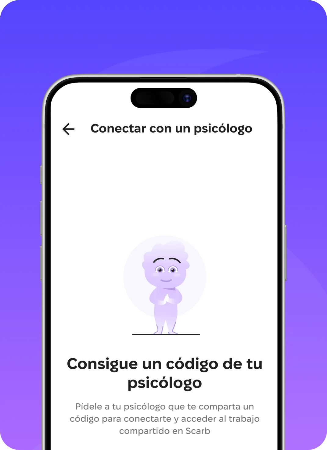 Conecte a su psicólogo a Scarb